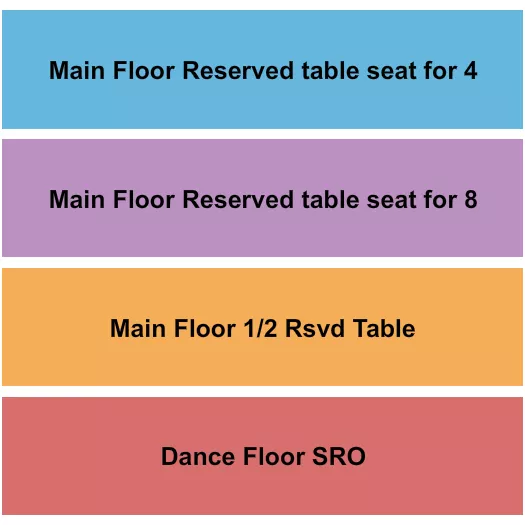 seating chart for Madlife Stage & Studios - Dance Floor/Rsvd Tables - eventticketscenter.com
